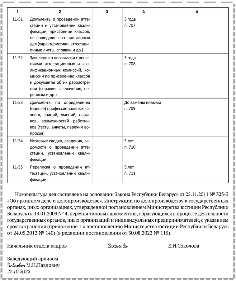 Примерная форма номенклатуры дел отдела кадров8.jpg